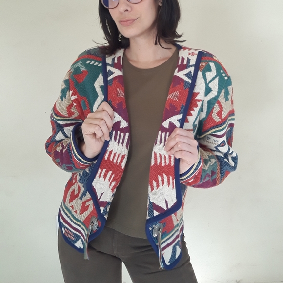 VTG SWESTERN 90's KOKOPELLI JACKET - Picture 8 of 8